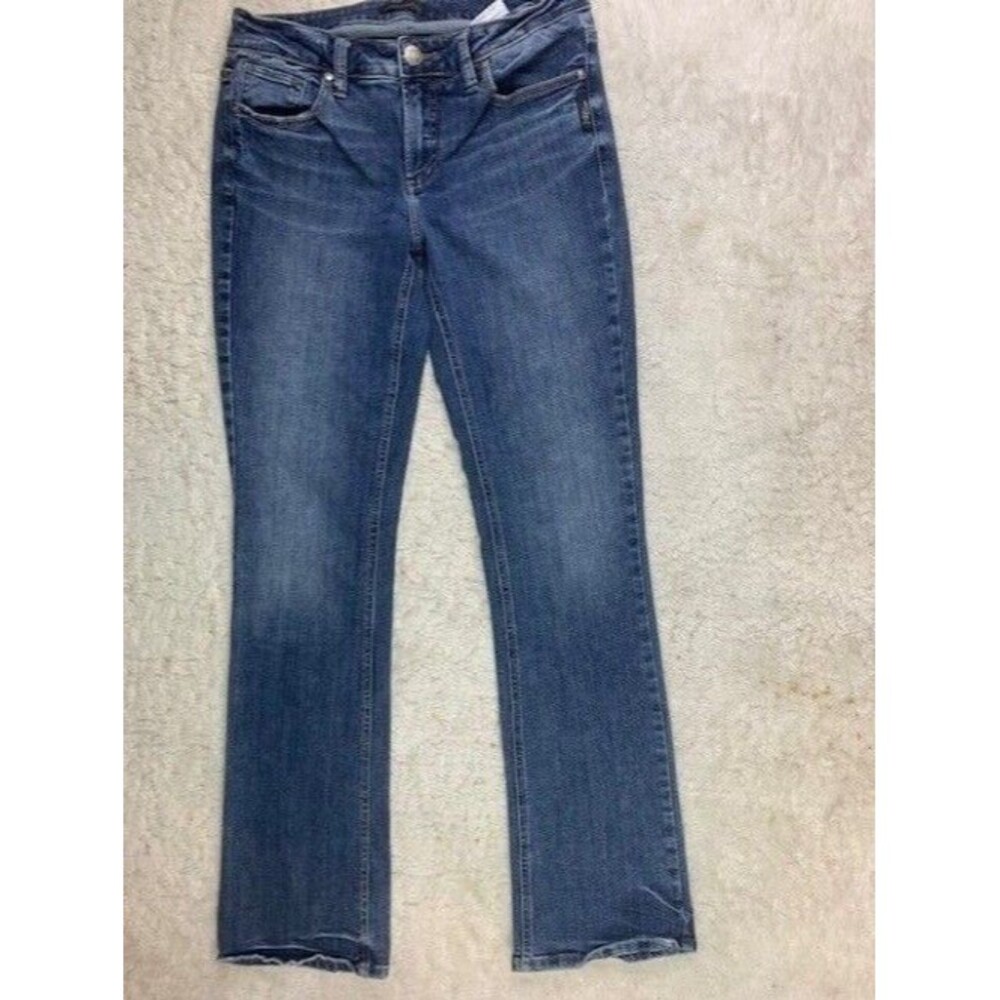 Silver Jeans Co Size 29x33 (Actual Inseam 31.5) Womens Jeans Elyse Slim Boot Mid